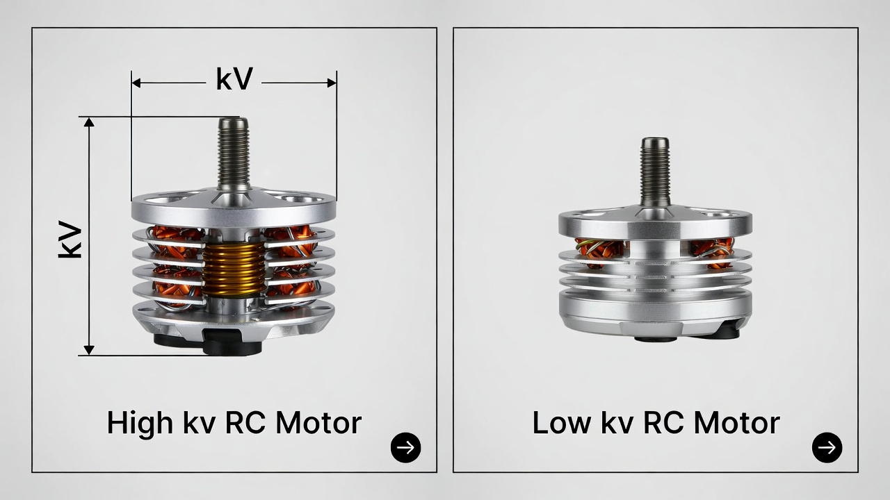 High KV vs Low KV RC Motors - Rc Things