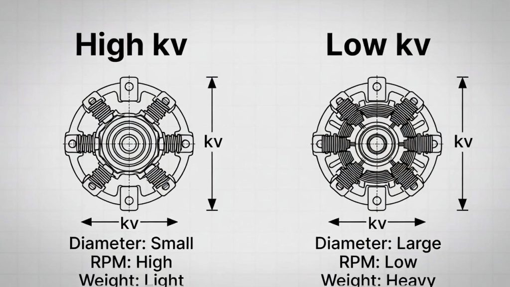 High KV vs Low KV RC Motors - Rc Things
