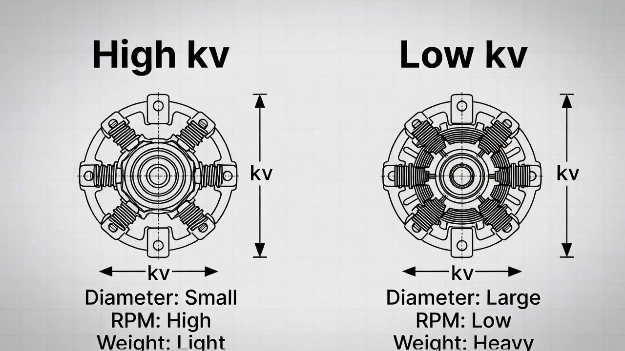 High KV vs Low KV RC Motors