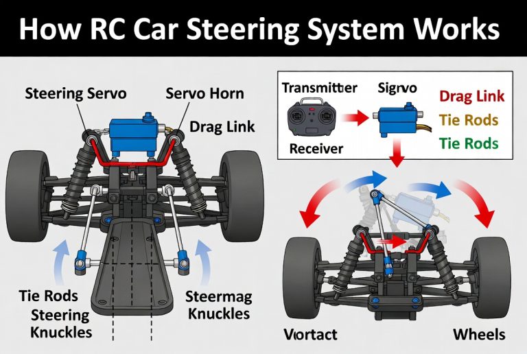 How RC Car Steering System Works