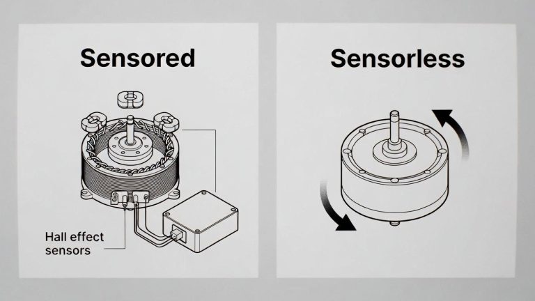 Sensored vs Sensorless Brushless Motor