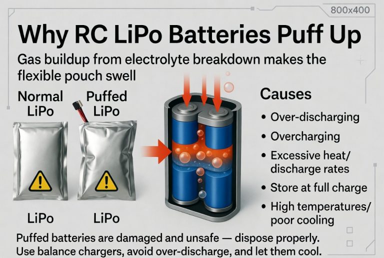 Why RC Batteries Puff Up