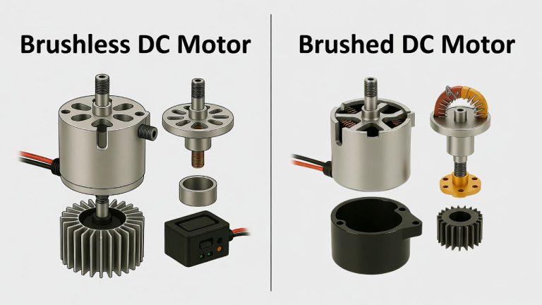 brushless vs brushed rc motor