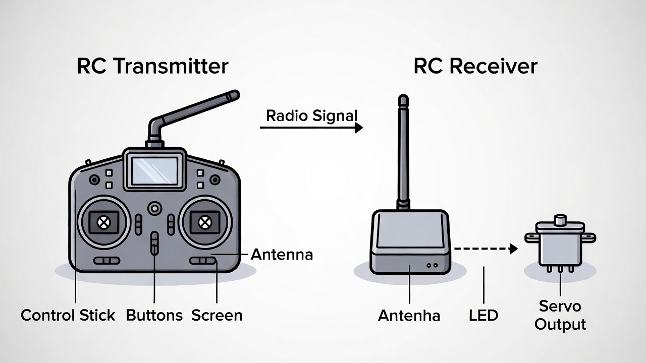 how rc transmitters work