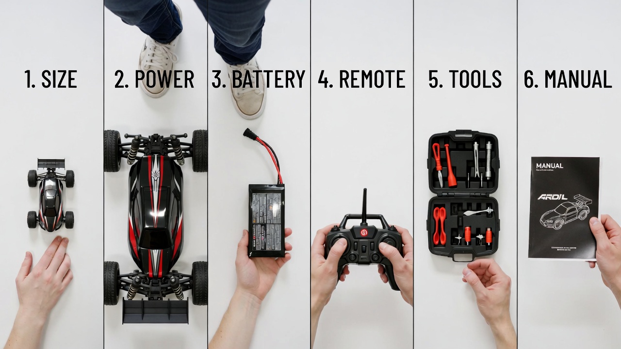 how to choose an rc car