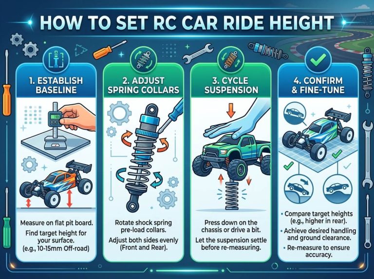 How to Set RC Car Ride Height