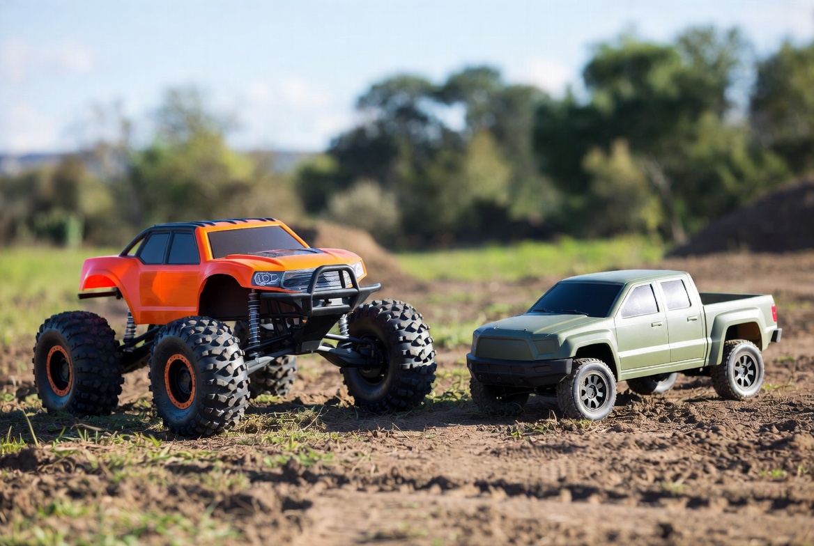RC Monster Truck vs RC Truck