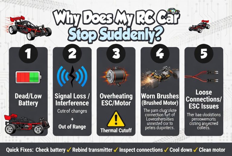 Why Your RC Car Stops Suddenly