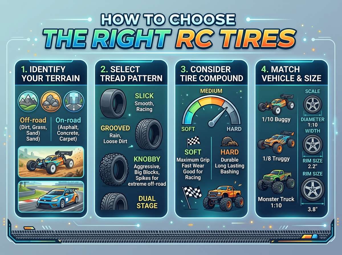 How to Choose RC Tires?
