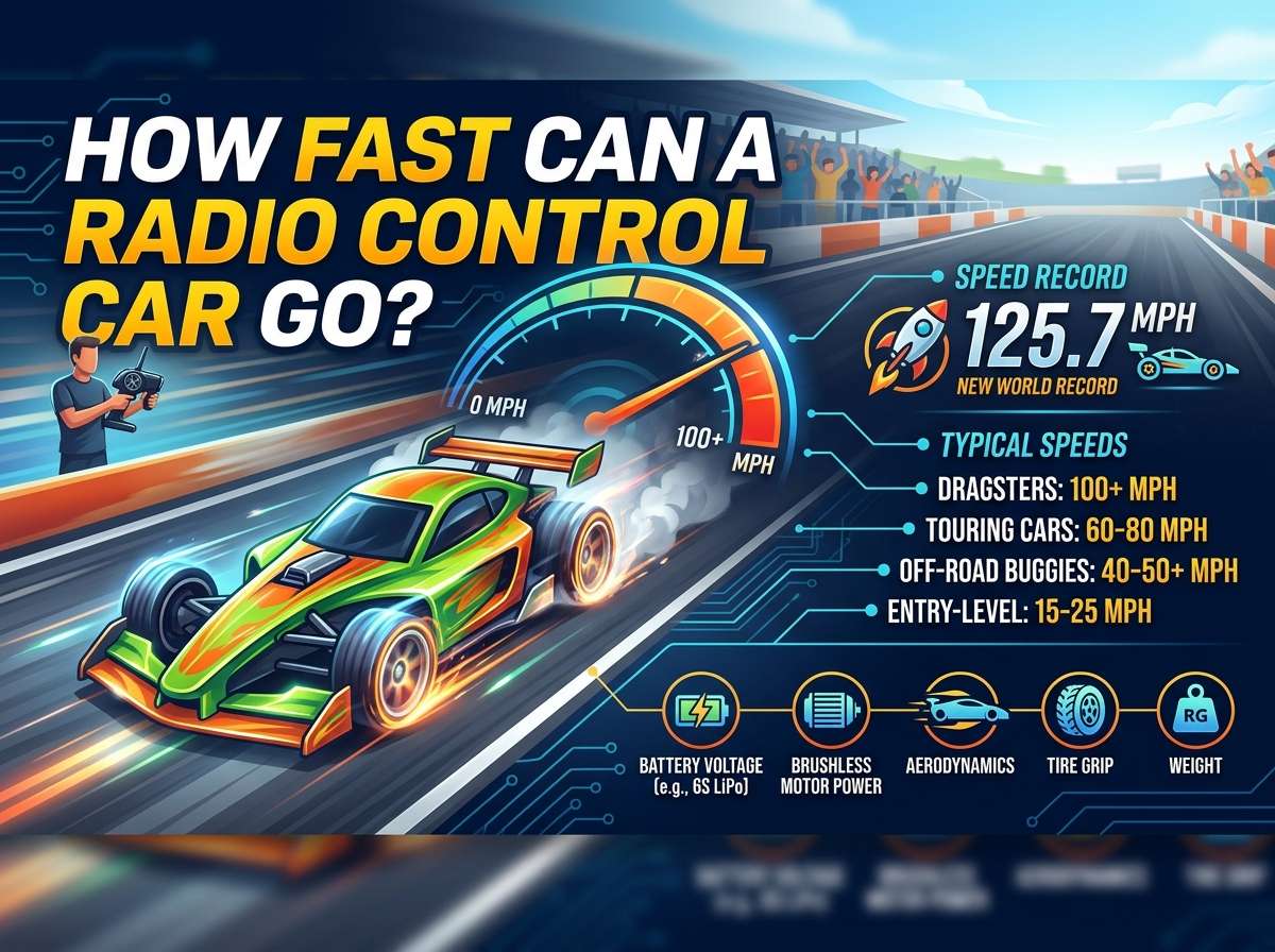 How Fast Can a Radio Control Car Go