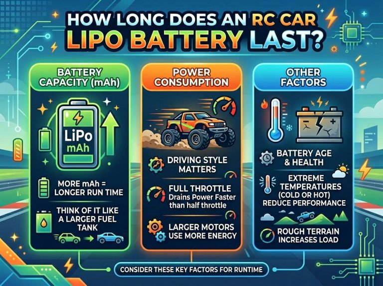 How Long Does RC Car LiPo Battery Last