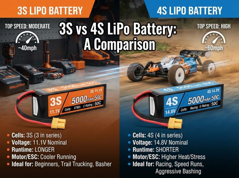 3S vs 4S Lipo Battery for RC