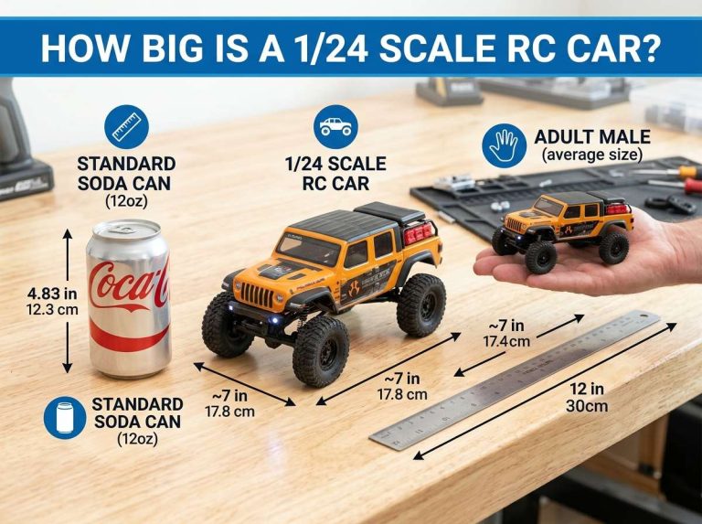 How Big Is a 1:24 Scale RC Car