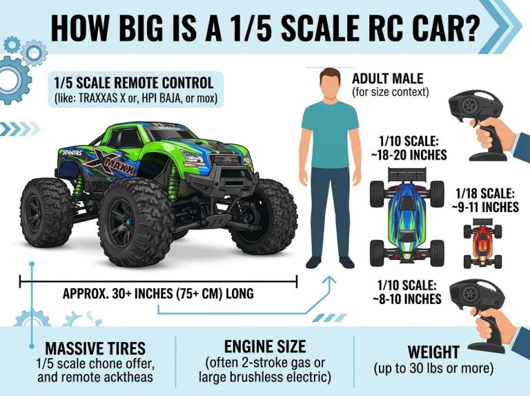 How Big Is a 1/5 Scale RC Car
