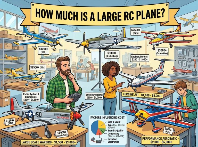 How Much Is a Large RC Plane