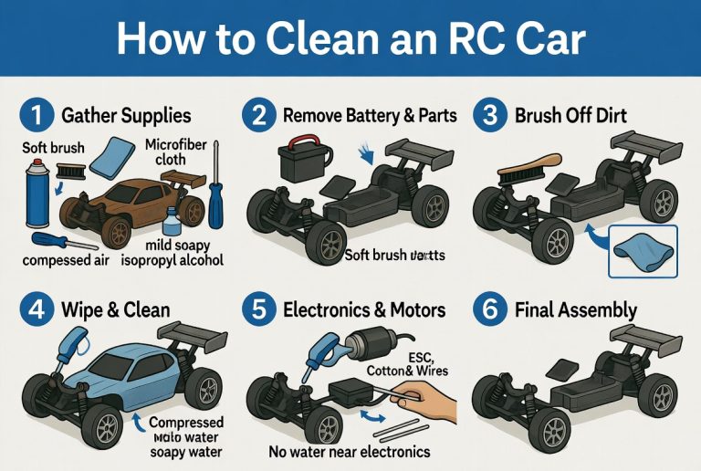 How to Clean an RC Car