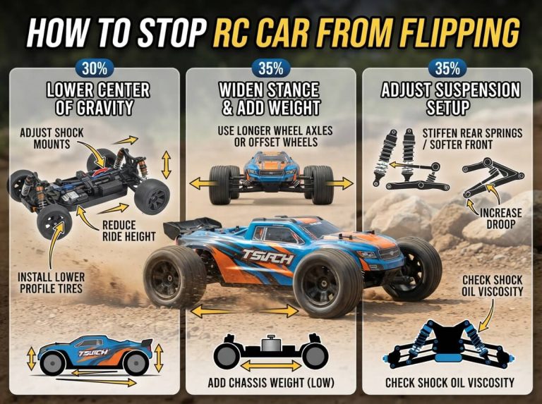 How to Stop Your RC Car from Flipping Over