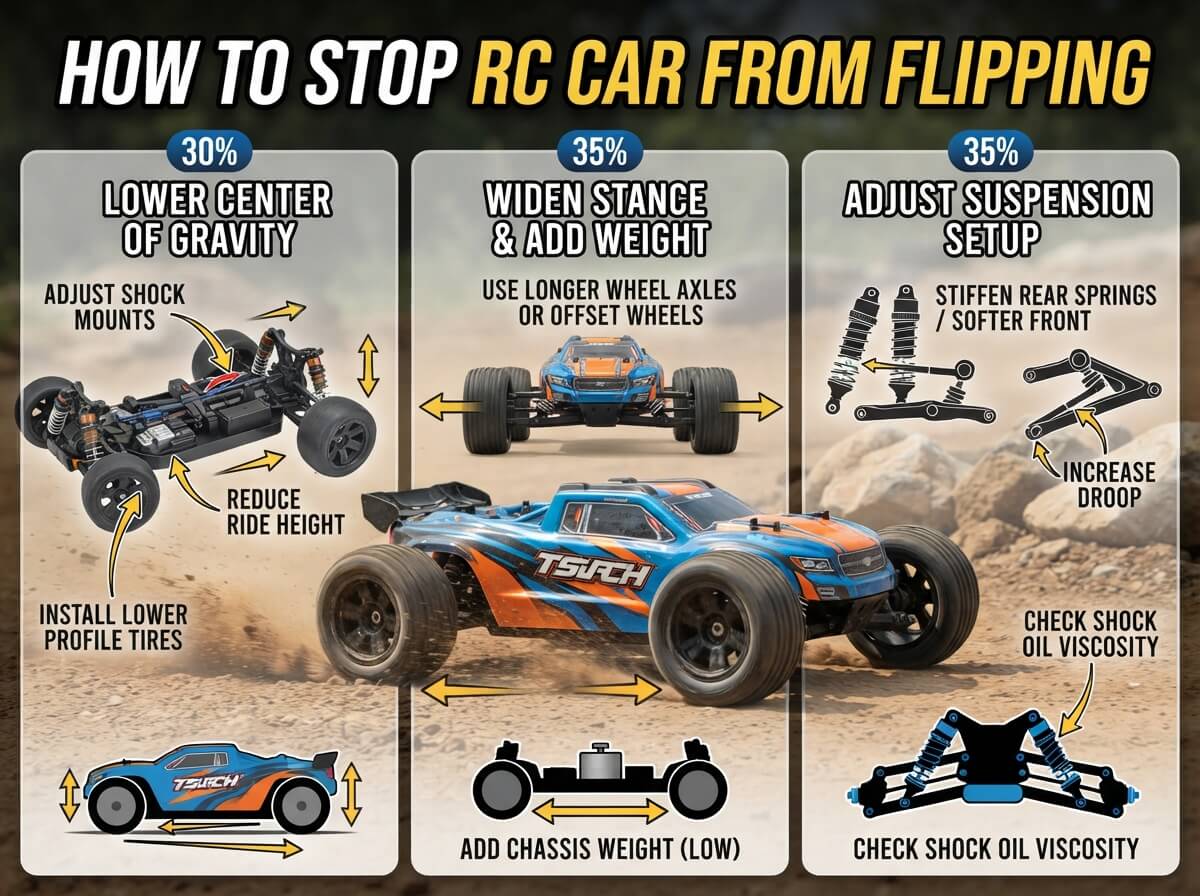 How to Stop Your RC Car from Flipping Over