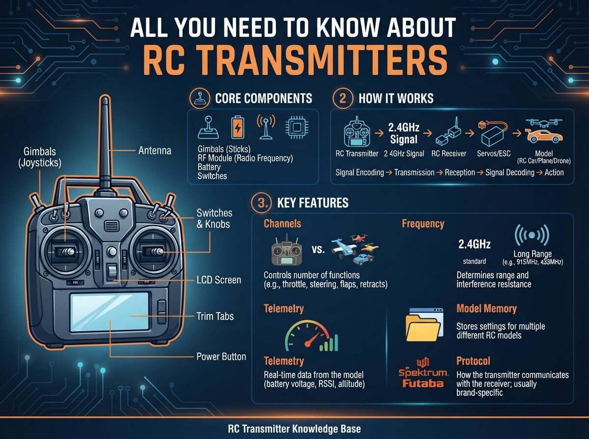 All You Need to Know About RC Transmitters