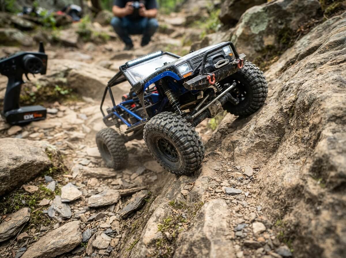 How to Make RC Rock Crawler Tires Sticky