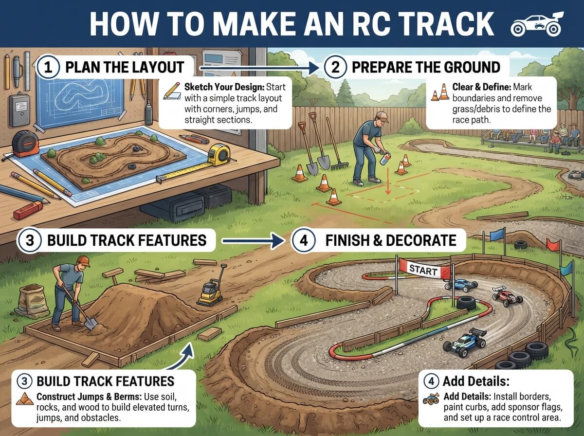 How to Make an RC Track