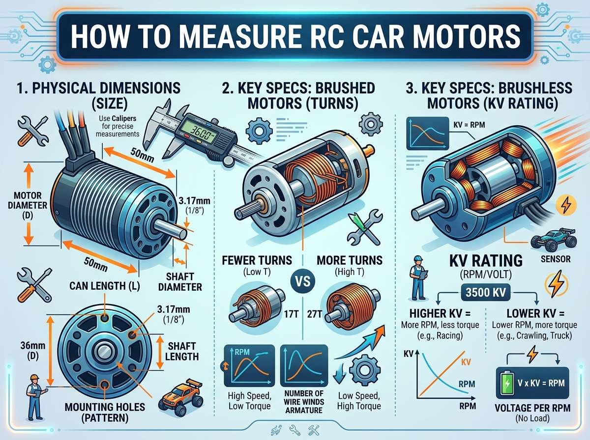 How to Measure RC Car Motors
