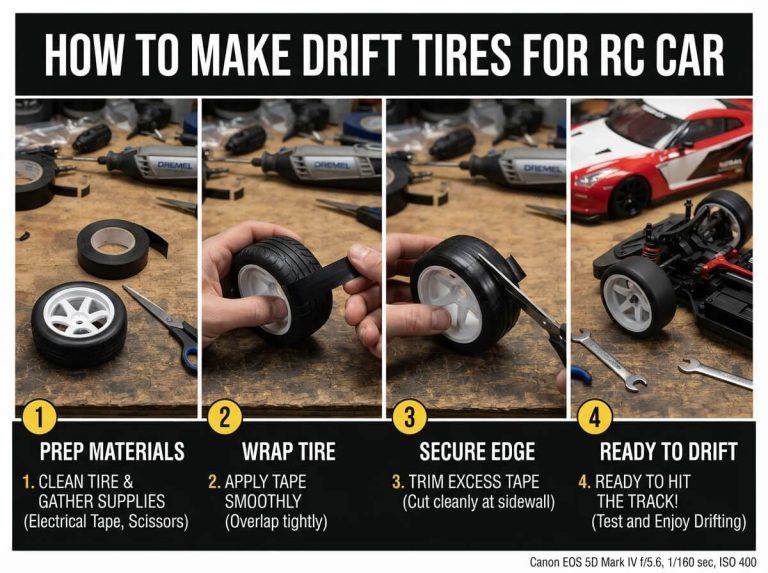 how to make drift tires for rc car